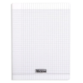 8000 POLYPRO, Cahier piqué  incolore 21x29,7cm 192p séyès 90g