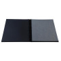 Alb spir 60p noir 32x32cm Graphik noir