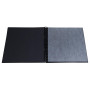 Alb spir 60p noir 32x32cm Graphik noir