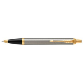 PARKER Stylo à bille rétractable IM Métal Brossé G.T.