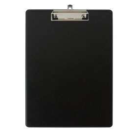 Porte-bloc avec pochette PP A4 noir
