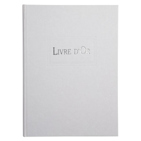 LIVRE D'OR    1M.220X170 BLANC
