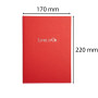 LIVRE D'OR    1M.220X170 ROUGE