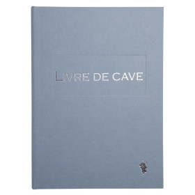 LIVRE DE CAVE.220X170.96 PAGES GRIS