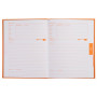 LIVRE DE RECETTES 220X170 96 P ORANGE