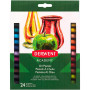 Lot de 24 pastels a l'huile boite, derwent