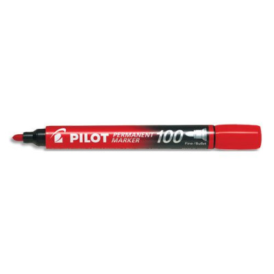 Pil marq permt marker 100 fin rge 511103