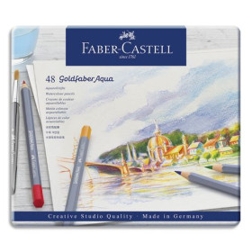 FAB ET/48 CRAY COUL GOLD AQUA ASS 114648