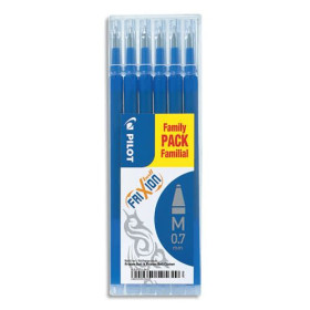 Pil set/6 rech frixion bl pte moy 525629