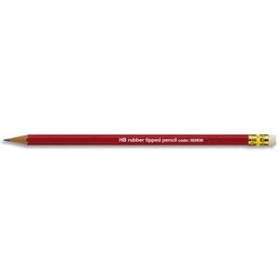 PRG Paquet de 12 Crayons Graphiques HB Tête Gomme 0057300