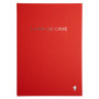 LIVRE DE CAVE 297X210 96 PAGES ROUGE