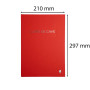 LIVRE DE CAVE 297X210 96 PAGES ROUGE