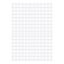 Bloc bristol oxford 148x210 30 fiches perforees q5 blanc