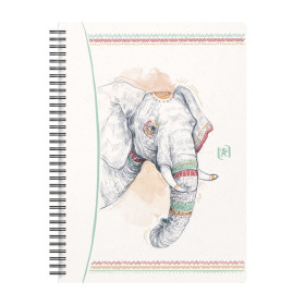 Cahier boho chic oxford integrale 185x250 120p optik p. q5+tag
