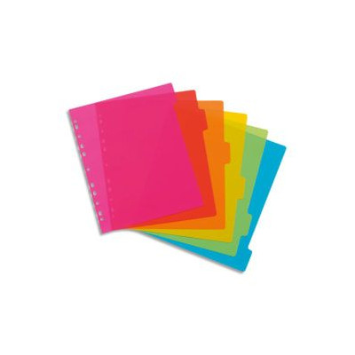 VIQ INTERC PP A4 6T HAPPY FLUO 153731-06