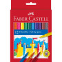 FABER CASTELL Pochette de 12 feutres scolaires CHÂTEAU