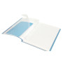 Koverbook bloc de cours agrafé grand côté perfo. 4 trous 22,3x29,7cm 160p séyès
