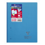 Koverbook bloc de cours agrafé grand côté perfo. 4 trous 22,3x29,7cm 160p séyès