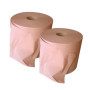 Lot de 2 bobines d'essuyages ecolabel chamois recyclés T800 23 x 30 cm ECOLABEL