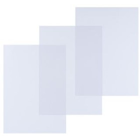 Paquet de 25 Plats de couverture, A4, PVC, 0,18 mm, transparent PAVO