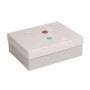Zephir, Set de 2 boîtes gigognes rectangulaires, 44 x 34 x 16 cm et 38 x 28 x 13
