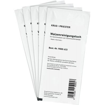 Lot de 5 lingettes de nettoyage chargeur de destructeur de document