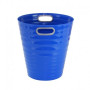 Poubelle, corbeille papier avec poignés 12,5 litres bleu