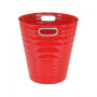 Poubelle, corbeille papier avec poignés 12,5 litres rouge
