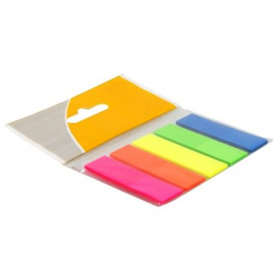 Marque page repositionnable marque pages 25 x 5 couleurs suspendu