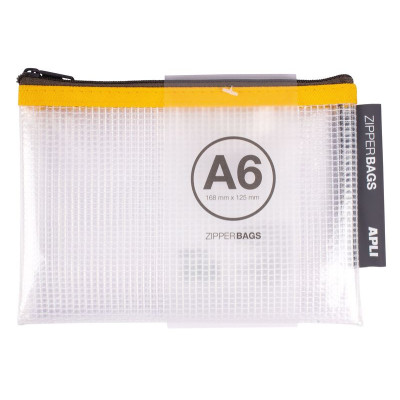 B. ZIPPER BAG A6 ASSORT. COLOR
