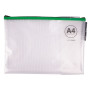 B. ZIPPER BAG A4 ASSORT. COLOR