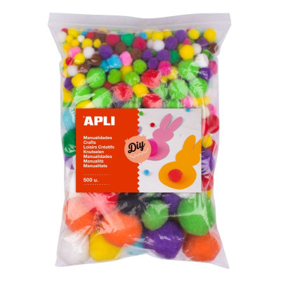 SACH 500 POMPONS COUL ASS