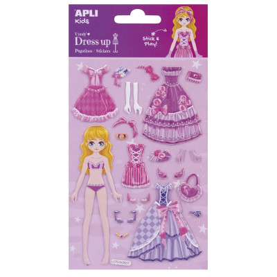 P 1F STICKERS DRESS UP CANDY           OB