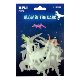P.9U STICKERS DINOS LUMINESC.