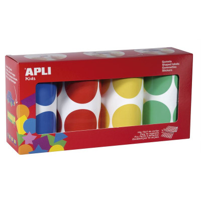 PACK 4 RLX GOMMET D45 BL/RO/JA/VE 1416 U