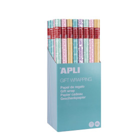 RL PAPIER KDO 0,70X2M COULEUR NORDIK FUN