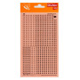 Chiffres transfert noir 2.5mm - 1Feuille