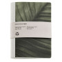 CARNET RECYCL AGRAFE 4º 40F LISSE FEUILOB