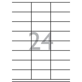 Pack 30 x 24 Etiquettesuettes (70x35mm)