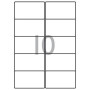 Pack 30 x 10 Etiquettesuettes (99.1x57mm)