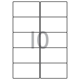 Pack 30 x 10 Etiquettesuettes (99.1x57mm)