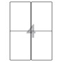 Pack 30 x 4 Etiquettesuettes (99.1x139.0mm)