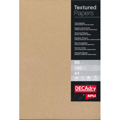 B.papier structure kraft 95g.100f.a4