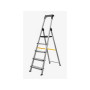 Escabeau aluminium 5 marches antiderapantes de 120 mm porte-outils