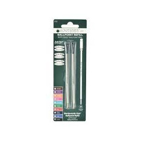 Monteverde lot de 2 mines bille noir compatible cross