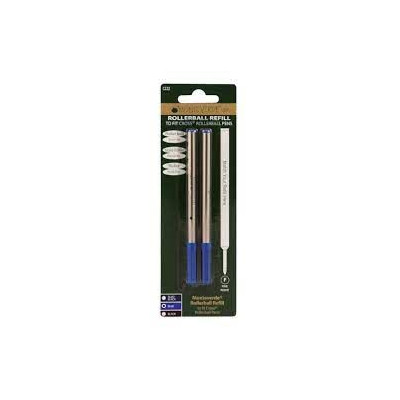 Monteverde lot de 2 mines billes bleu compatible cross