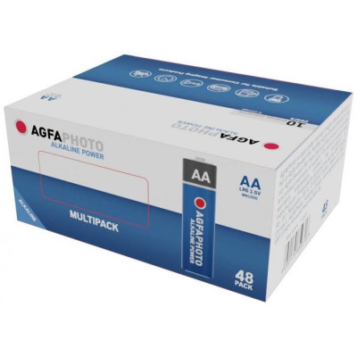 AGFAPHOTO Pack de 48 piles Alkaline AA