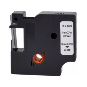 NEUTRAL DYMO S0720680 9mm BLACK-WHITE 41913 D1 tape 7m