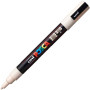 Uniball Posca trait fin 0.9 - 1.3mm pointe conique PC3M Beige