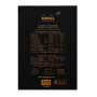 Bloc agrafé rhodia black n°18 21x29,7cm 80f q.5x5 80g